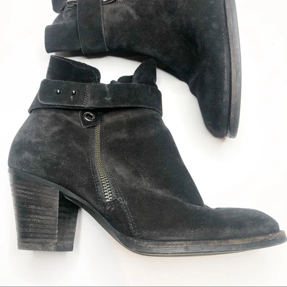 Paul Green | Sheridan Ankle in Nubuck Black